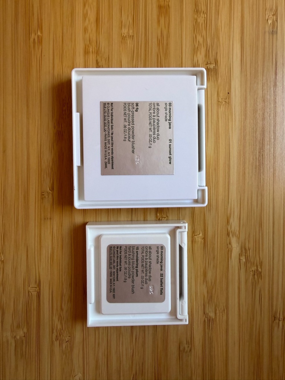 Clinique Rose Plum Eyeshadow & Blush Compact Palette 2pcs - Picture 3 of 3
